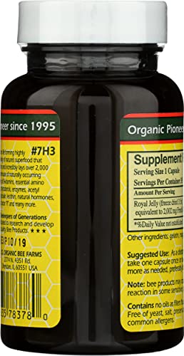 Pure Royal Jelly Capsules for Boosting Immunity and Energy, Ideal for Busy Professionals at Home
| Pure Royal Jelly Cap