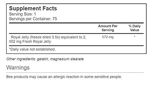 YS Eco Bee Farms Royal Jelly 2,000 mg for Immunity Boost
| YS Eco Bee Farms Royal Jelly 2,000 mg for Men's Health
| YS
