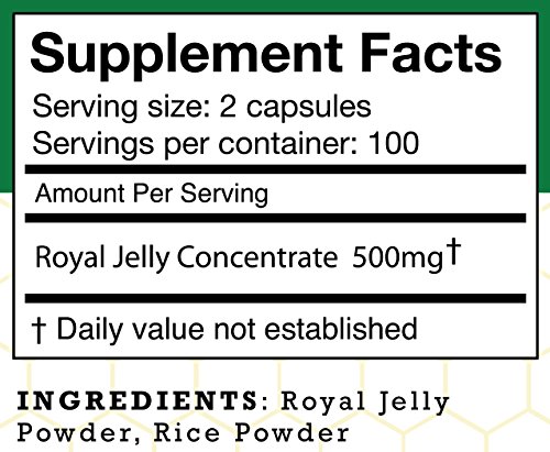 Stakich Royal Jelly Capsules 500 mg Benefits for Men's Health During Fitness
| Stakich 500 mg Royal Jelly Capsules Natu